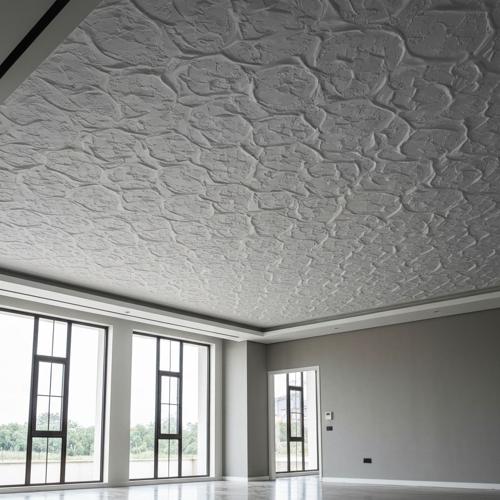 Artex ceiling work by CSD Plastering