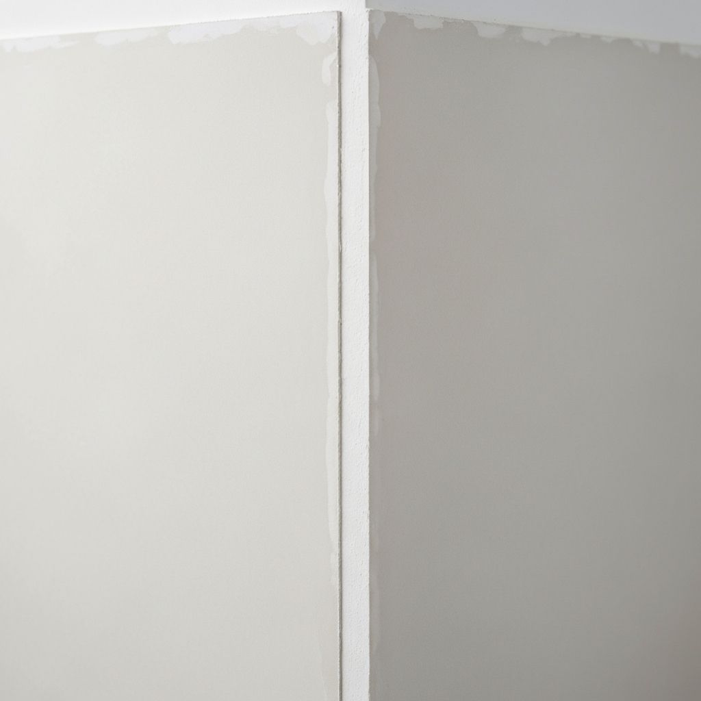 Fresh plaster finish in a bathroom — CSD Plastering